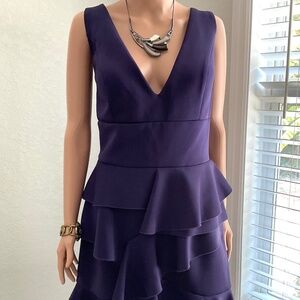JOVANI dress Sz 16 Dark purple NWT sleeveless